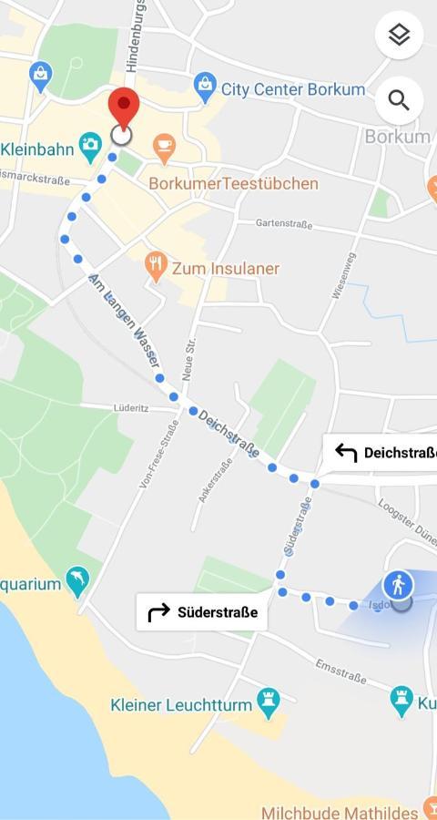 Hotel Pension Loose Боркум Экстерьер фото